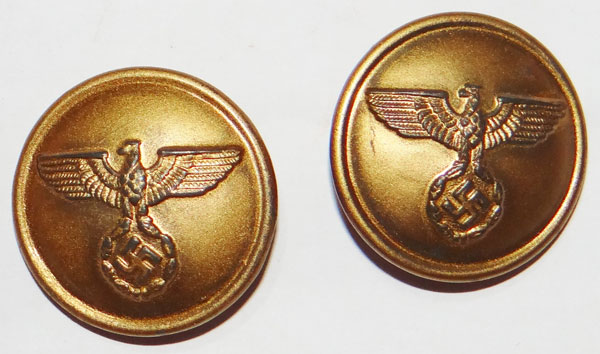 Reichspost Tunic Buttons