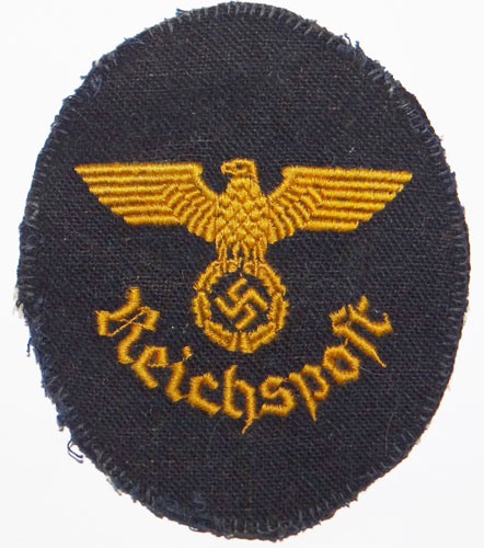 "CUT OFF" Reichspost Sleeve Eagle