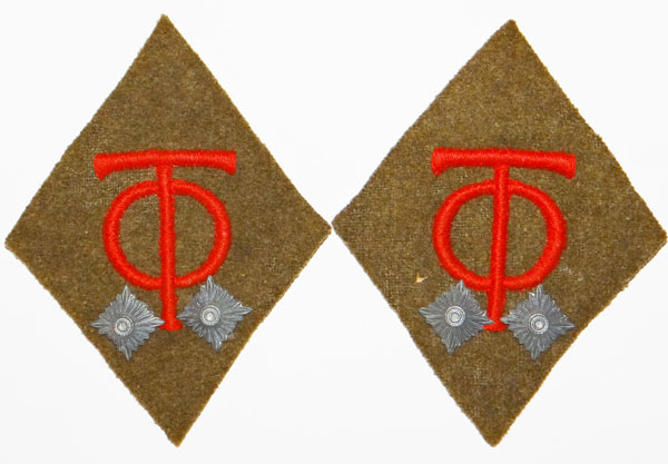 ORG. TODT Collar Tabs ORG. TODT Collar Tabs