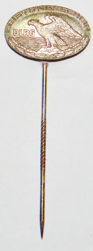 DLRG SILVER "Leistungsschein" Stick Pin Badge