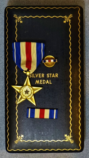 WW II Cased "Silver Star"