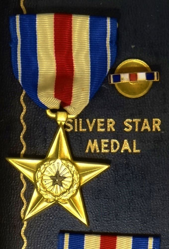 WW II Cased "Silver Star"