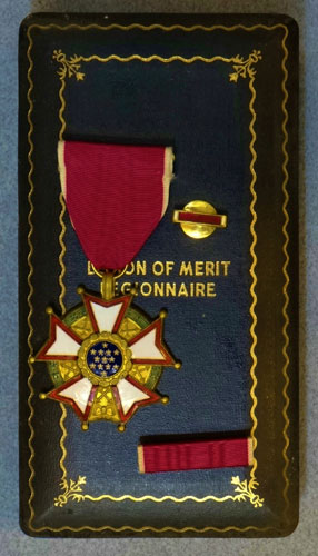 WW II Cased "Legion of Merit – Legionnaire" Medal