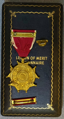 WW II Cased "Legion of Merit – Legionnaire" Medal