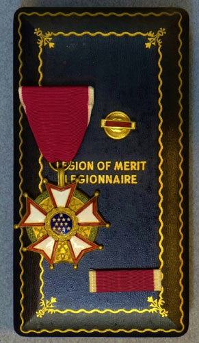 WW II Cased "Legion of Merit – Legionnaire" Medal