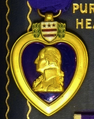 WW II Cased "Purple Heart" Medal