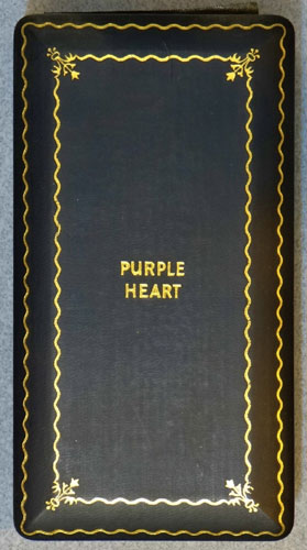 WW II Cased "Purple Heart" Medal