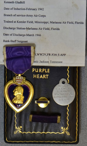 WW II Cased "Purple Heart" Medal