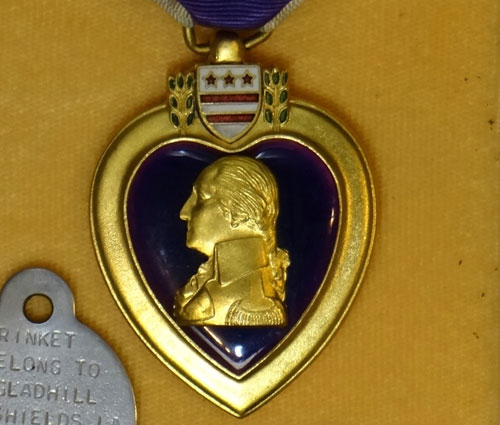 WW II Cased "Purple Heart" Medal