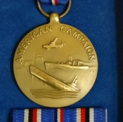 Boxed WW II "American Campaign" Medals