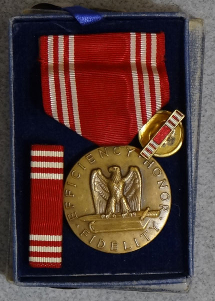 Numbered WW II Army "Good Conduct" Medal