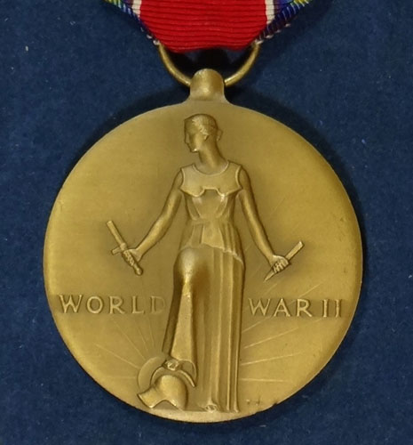 Boxed WW II "Victory" Medal