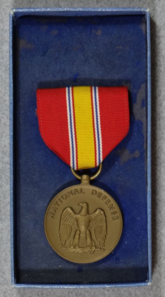 Vietnam Period Boxed "National Defense" Medal