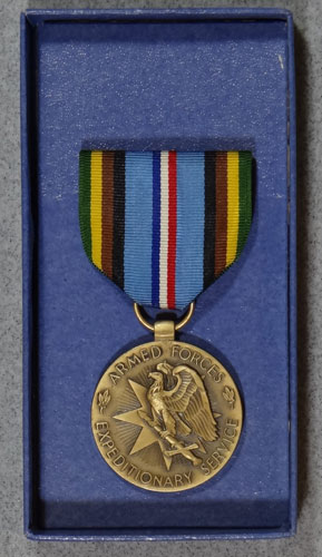 Vietnam Period Boxed "Armed Forces Expeditionary" Medal