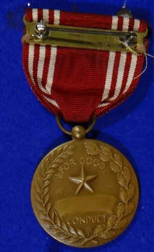 Boxed WW II "Army Good Conduct" Medal