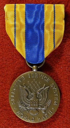 WW II U.S. "Selective Service" Medal