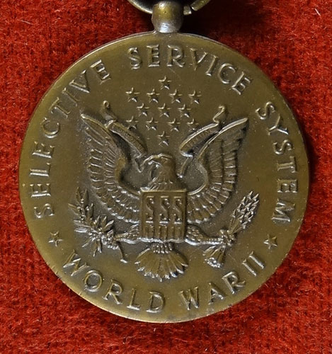 WW II U.S. "Selective Service" Medal