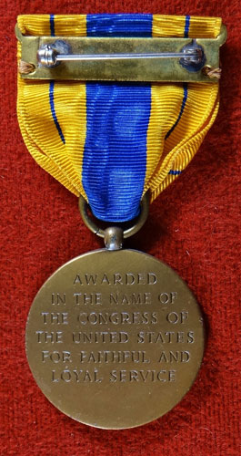 WW II U.S. "Selective Service" Medal
