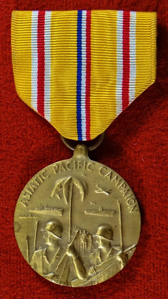 WW II "Asiatic Pacific" Campaign Medal
