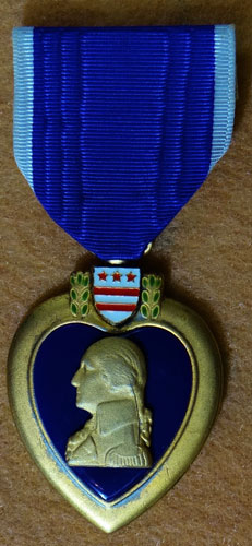 U.S. "Purple Heart" Medal