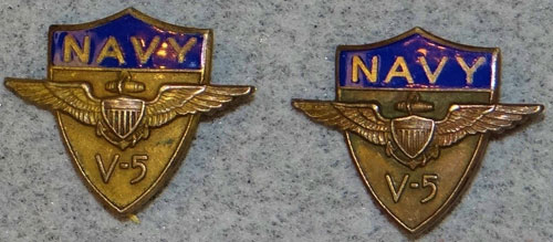 WW II U.S. Navy "V-5" Group