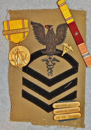 WW II U.S. Navy Pharmacist's Mate Chief Petty Officer Group