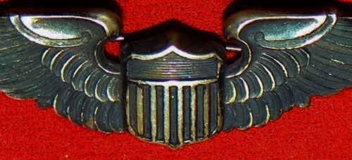 WW II 3 Inch Pin Back Pilot Wing