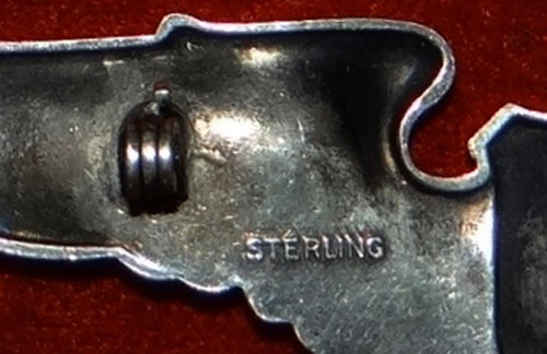 WW II Pin Back 3 Inch "Pilot" Wing