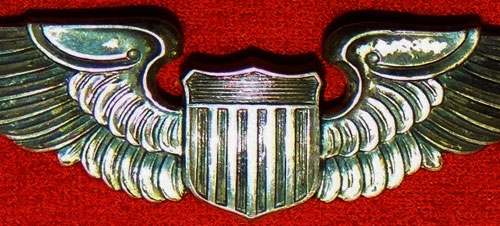 WW II 3 Inch "Pilot" Clutch Back Wing