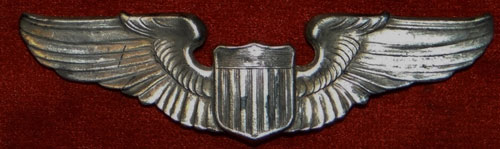 WW II 3 Inch "Pilot" Clutch Back Wing