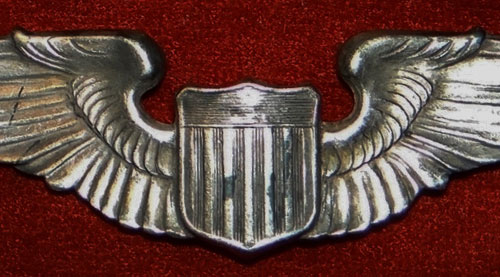 WW II 3 Inch "Pilot" Clutch Back Wing