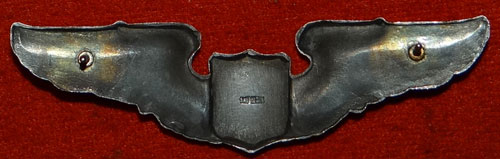 WW II 3 Inch "Pilot" Clutch Back Wing