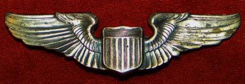 WW II 3 Inch "Pilot" Clutch Back Wing