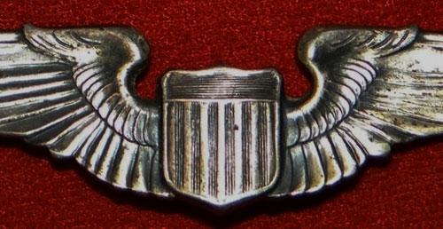 WW II 3 Inch "Pilot" Clutch Back Wing