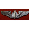 WW II "Bombardier" 3 inch Pin Back Wing by "Meyer"