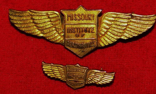 WW II "Instructor" Wings "Set of Two"