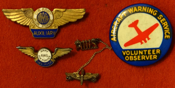WW II "Aircraft Warning Service" Group