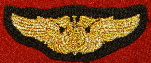 WW II Cloth 3 inch 1943 "Flight Surgeon" Wing