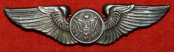 "Angus & Coote" WW II Australian Made "Aircrew" 3 inch Pin Back Wing