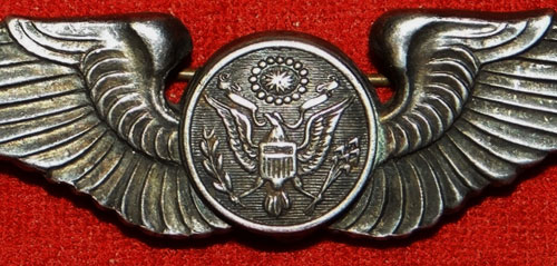 "Angus & Coote" WW II Australian Made "Aircrew" 3 inch Pin Back Wing