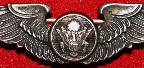 WW II "Aircrew" 2 inch Pin Back Wing by "AMICO"