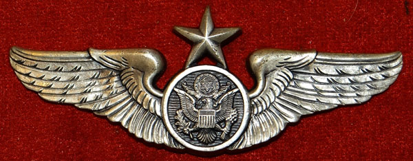 1950-60's Period Sterling "Senior Aircrew" 3 inch Clutch Back Wing by "Meyer"