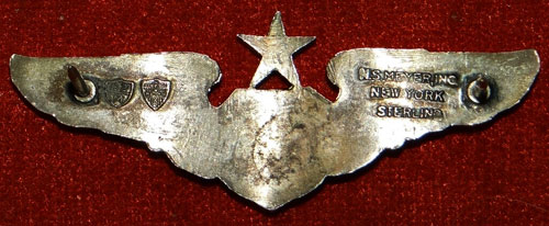 USAF Vietnam Period Sterling 2 inch "Senior Flight Surgeon" Wing by "Meyer"
