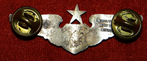 USAF Vietnam Period Sterling 2 inch "Senior Flight Surgeon" Wing by "Meyer"
