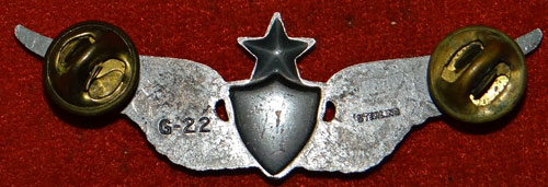 U.S. Army Vietnam Period Sterling Full Size "Senior Aircraft Crew Member" Wing