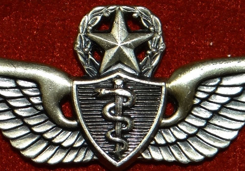U.S. Army Vietnam Period Sterling Full Size "Master Flight Surgeon" Wing