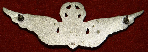 U.S. Army Vietnam Period Sterling Full Size "Master Flight Surgeon" Wing