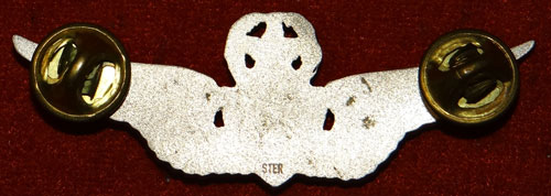 U.S. Army Vietnam Period Sterling Full Size "Master Flight Surgeon" Wing