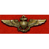 1930's U.S. Navy 1-3/8 inch "Pilot" Wing for Garrison Cap by "Amico"