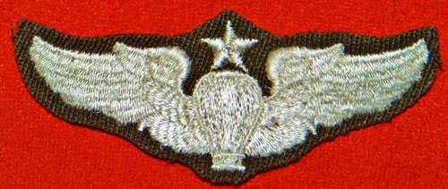 WW II Cloth 3 inch "Senior Balloon Pilot" Wing